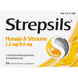 STREPSILS HUNAJA & SITRUUNA imeskelytabletti -eri kokoja