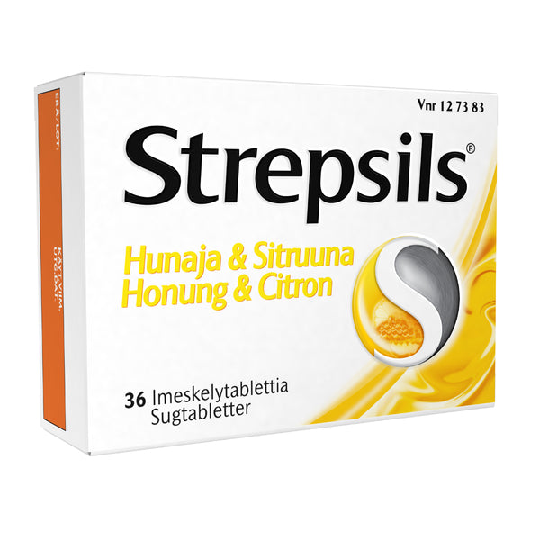 STREPSILS HUNAJA & SITRUUNA imeskelytabletti -eri kokoja