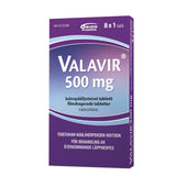 VALAVIR 500 mg 8 kpl