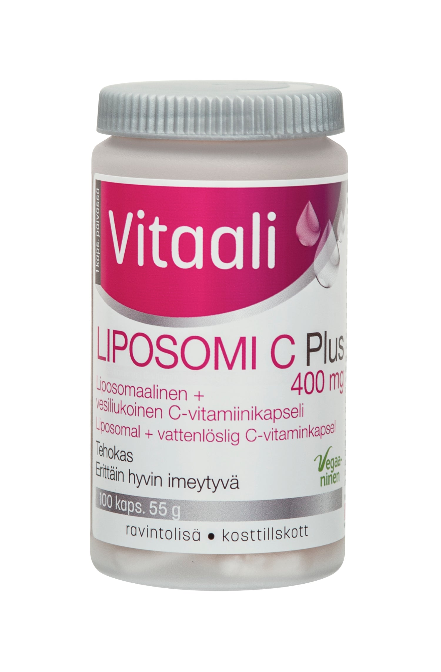 Vitaali Liposomi C Plus 400 mg 100 kaps.